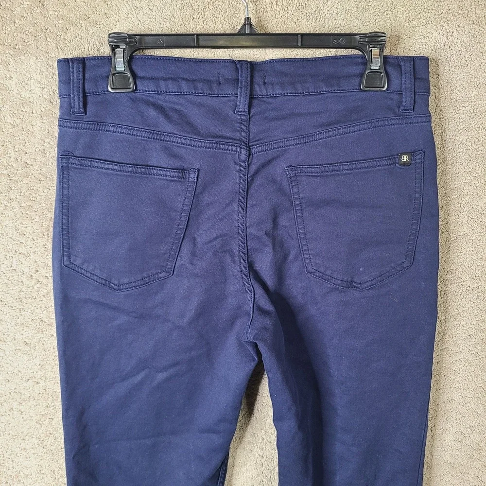 Banana Republic Pants Mens 32x30 Navy Blue Slim Fit Cotton Stretch 5 Pocket Work